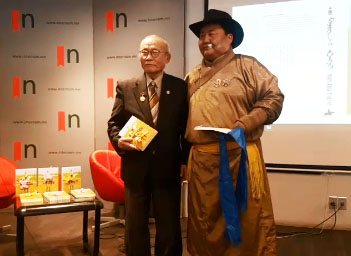 Яруу найрагч С.Амартайваны “Морьтны тэнгэр” номын нээлт боллоо